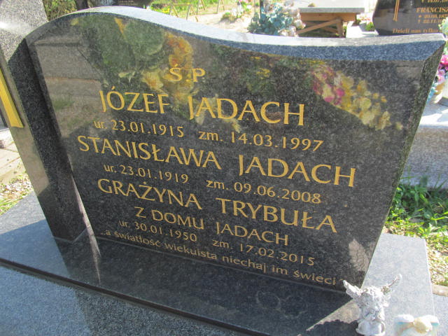 Grażyna Trybuła 1950 Zaleszany - Grobonet - Wyszukiwarka osób pochowanych