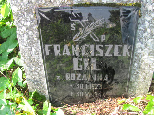 Franciszek Gil 1923 Zaleszany - Grobonet - Wyszukiwarka osób pochowanych
