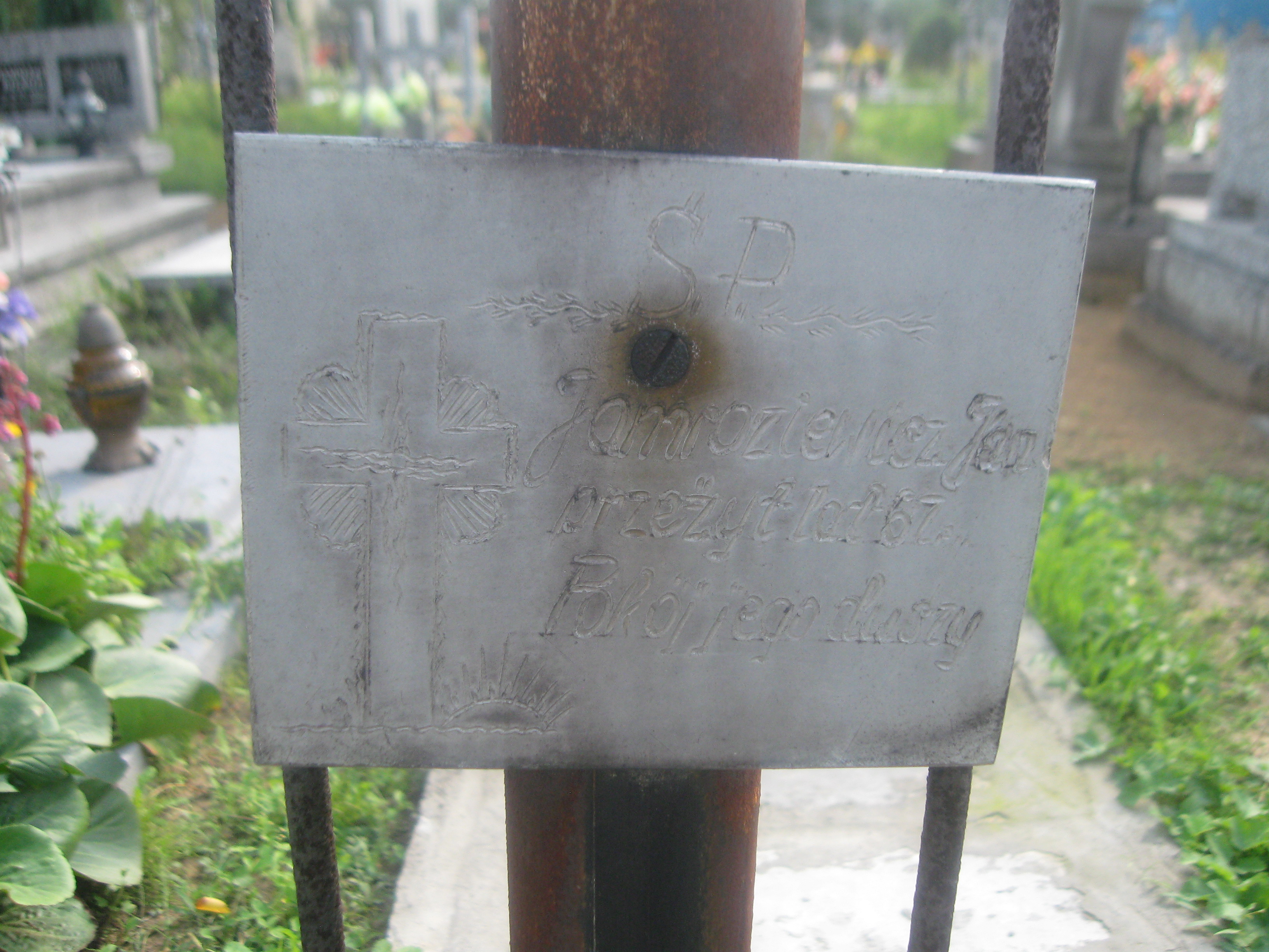 Jan Jamroziewicz 1899 Zaleszany - Grobonet - Wyszukiwarka osób pochowanych