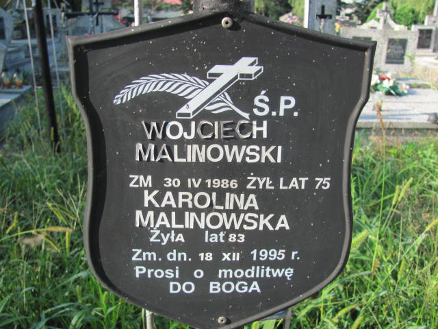 Karolina Malinowska 1912 Zaleszany - Grobonet - Wyszukiwarka osób pochowanych