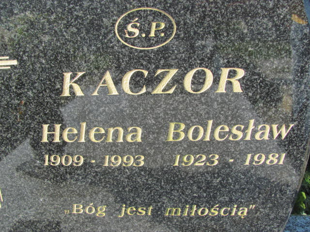 Helena Kaczor 1909 Zaleszany - Grobonet - Wyszukiwarka osób pochowanych