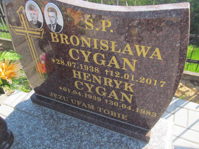 Henryk Cygan 1949 Zaleszany - Grobonet - Wyszukiwarka osób pochowanych