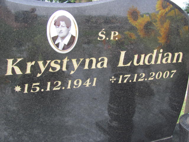 Krystyna Ludian 1941 Zaleszany - Grobonet - Wyszukiwarka osób pochowanych