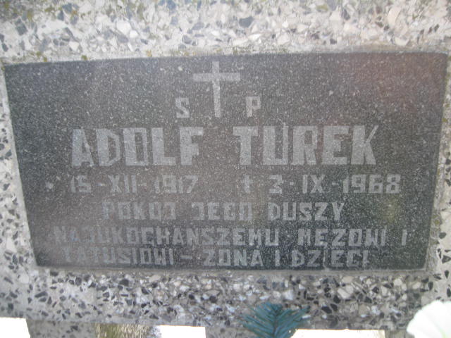 Adolf Turek 1917 Zaleszany - Grobonet - Wyszukiwarka osób pochowanych