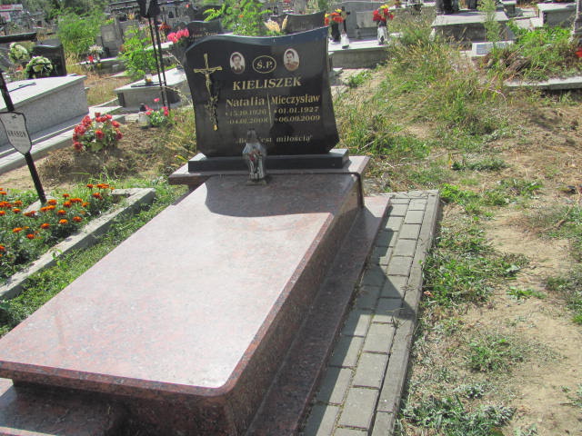 Grób Natalia Kieliszek