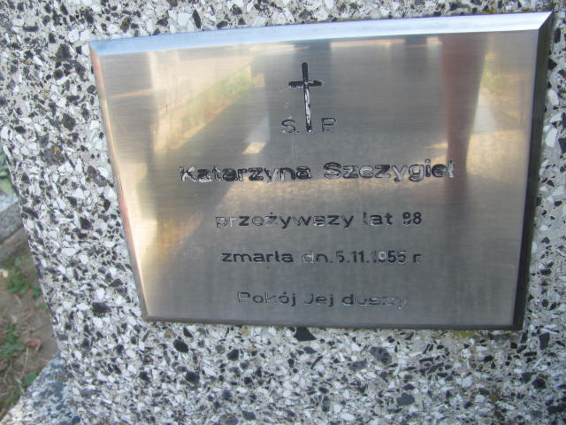 Katarzyna Szczygieł 1870 Zaleszany - Grobonet - Wyszukiwarka osób pochowanych