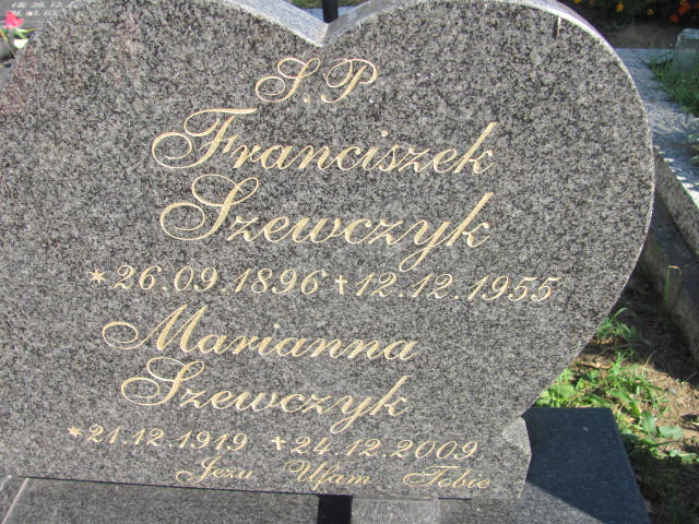 Franciszek Szewczyk 1896 Zaleszany - Grobonet - Wyszukiwarka osób pochowanych