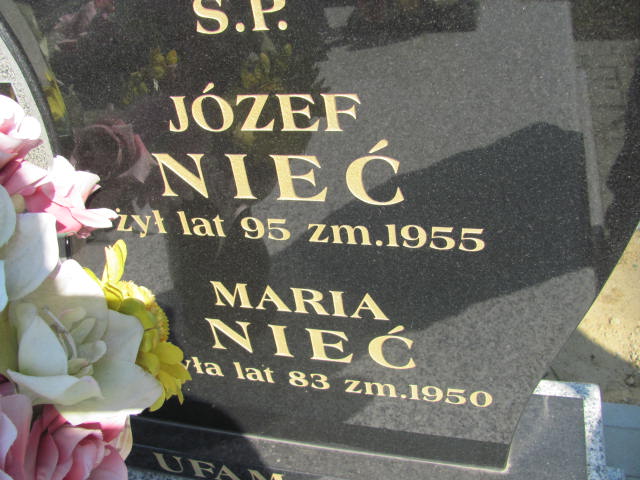 Józef Nieć 1860 Zaleszany - Grobonet - Wyszukiwarka osób pochowanych