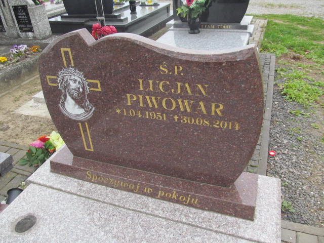 Lucjan Piwowar 1951 Zaleszany - Grobonet - Wyszukiwarka osób pochowanych
