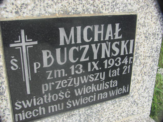 Michał Buczyński 1913 Zaleszany - Grobonet - Wyszukiwarka osób pochowanych