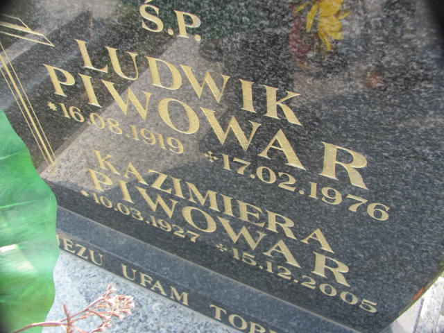 Kazimiera Piwowar 1927 Zaleszany - Grobonet - Wyszukiwarka osób pochowanych