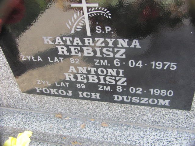 Katarzyna Rębisz 1893 Zaleszany - Grobonet - Wyszukiwarka osób pochowanych