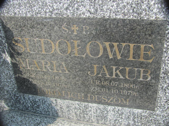 Jakub Sudoł 1896 Zaleszany - Grobonet - Wyszukiwarka osób pochowanych